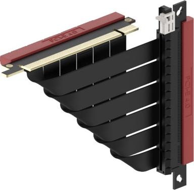 Ssupd Riser ribbon cable - PCIe 4.0, 140mm, angled
