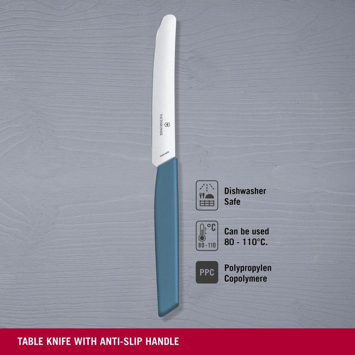 Produktbild Victorinox Tafelmesser Swiss Modern 1 Stück, Blau (Messer)
