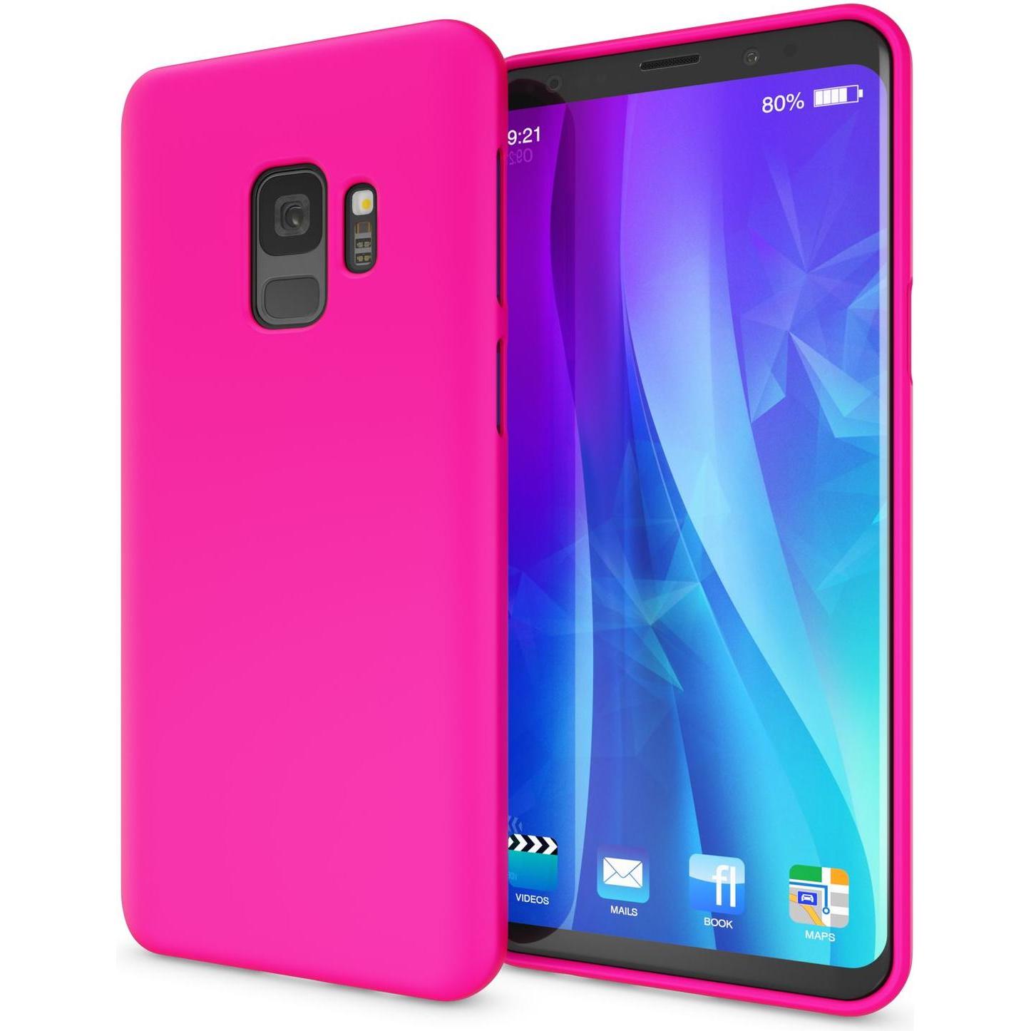 Nalia Handyhülle (Samsung Galaxy S9+), Smartphone Hülle, Pink