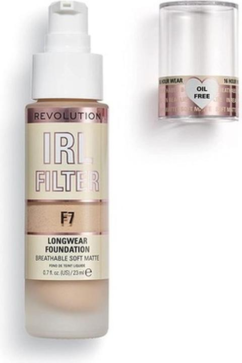 Image du produit Makeup Revolution IRL Filter Longwear Foundation - Fond de teint longue tenue 23 ml - (F7)
