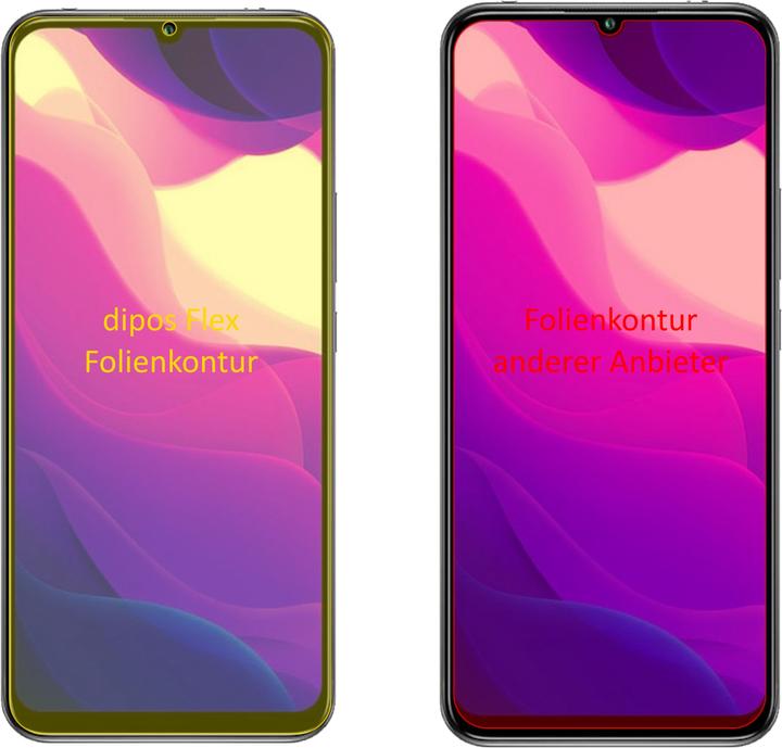 Produktbild Dipos Displayschutzfolie Full-Cover 3D (3 Stk., Xiaomi Mi 10 Lite 5G)