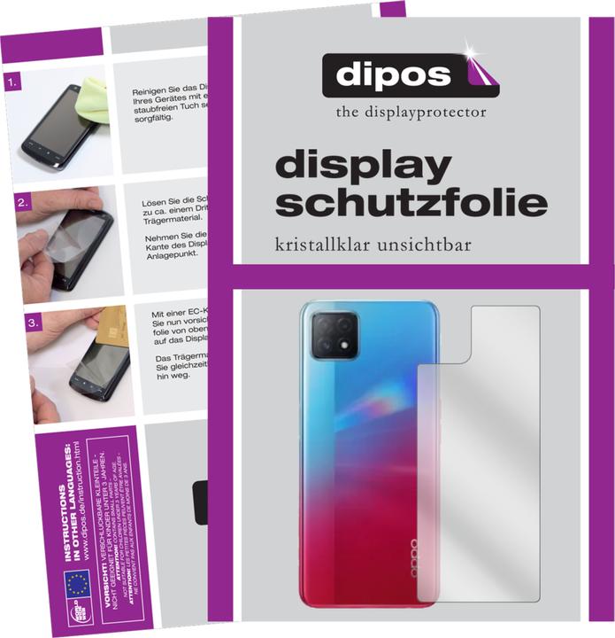 Actual product image Dipos Screen Protector Crystalclear (1 Piece, Oppo A72)
