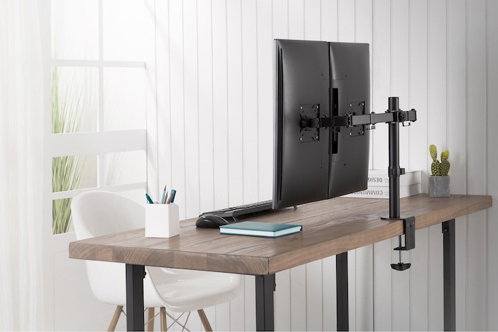 Actual product image Digitus Universal Dual Monitor Clamp Mount (Table, 32")