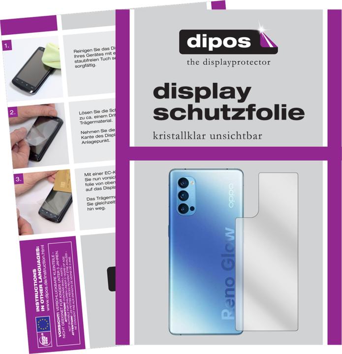 Produktbild Dipos Displayschutzfolie Crystalclear (Oppo Reno 4 Pro)
