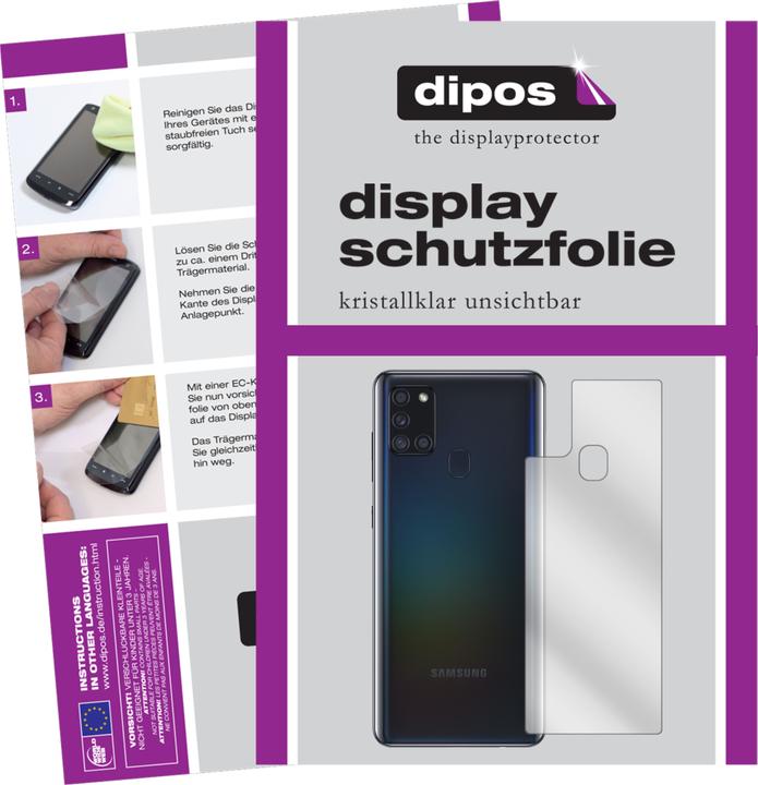 Produktbild Dipos Displayschutzfolie Crystalclear (Samsung Galaxy A21s)