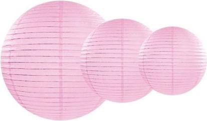 Produktbild Partydeco Lampion Rosa 35 cm (1 Stück)