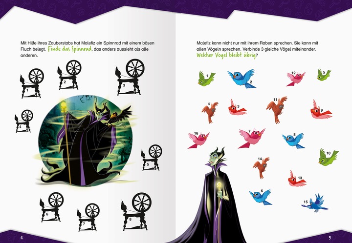 Immagine prodotto Ravensburger Disney Villains: Fiese Rätsel mit Malefiz (Tedesco, 2023)