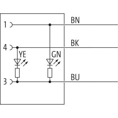 Murr Elektronik Murrelektronik 7000-12261-2331500 Sensor-/Aktor-Steckverbinder, unkonfektioniert, Cavo + Spina elettrica
