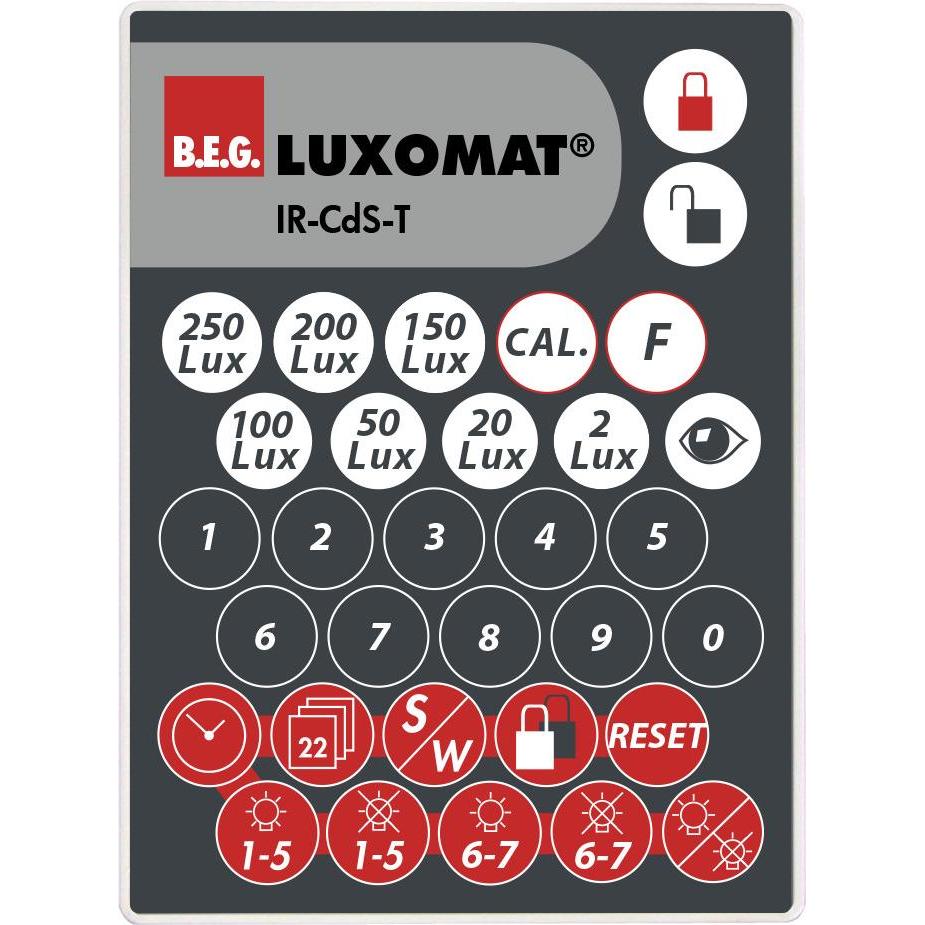 BEG, Accessori sicurezza degli edifici, Fjernbetjening IR-CDS-TP