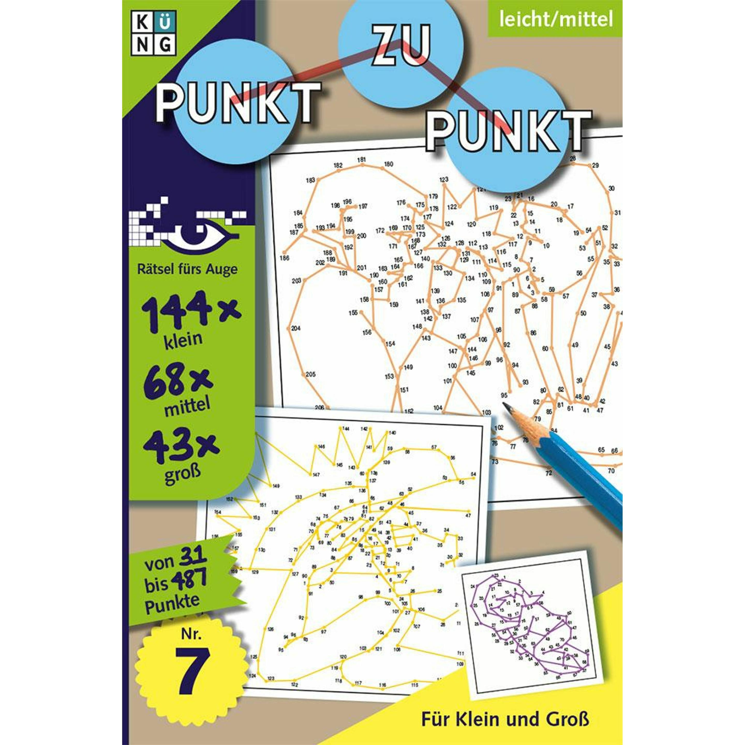 Rätselbuch Punkt zu Punkt 07, Ratgeber von Conceptis Puzzles