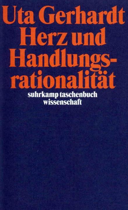 Produktbild Herz und Handlungsrationalität (Deutsch, Uta Gerhardt, 1999)