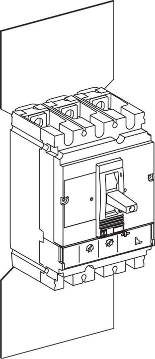 Produktbild Schneider Electric 2 Isolationsblenden für 3P LV429330