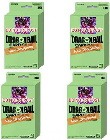 Actual product image Dragon Ball Starter Deck Fusion World FS10 EN (English, Booster Pack)