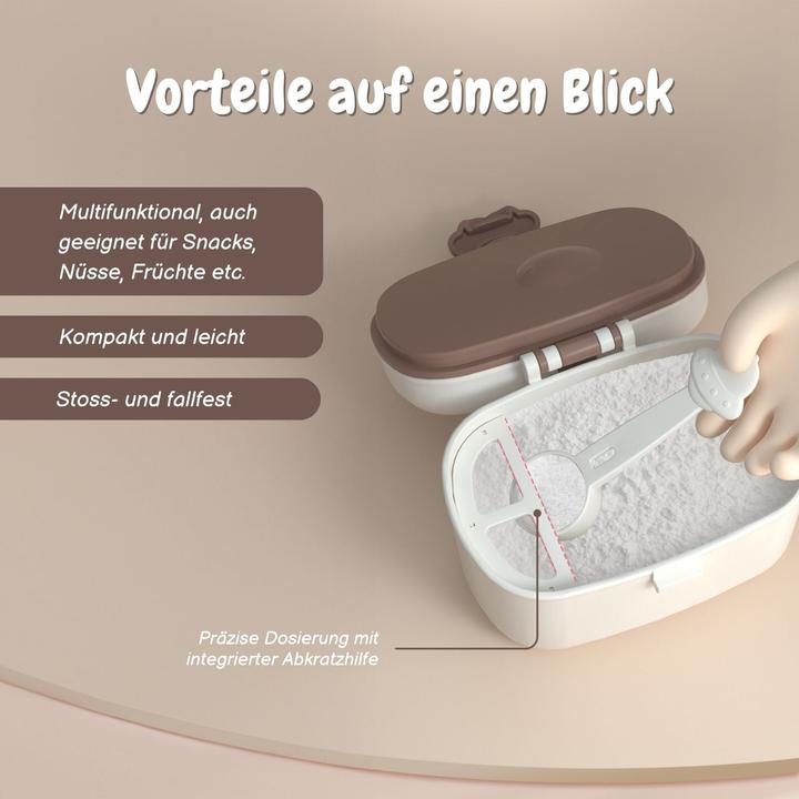 Immagine prodotto Hermex Baby-Milchpulverbox Milchpulverspender Aufbewahrungsbox Lebensmittelbox Behälter