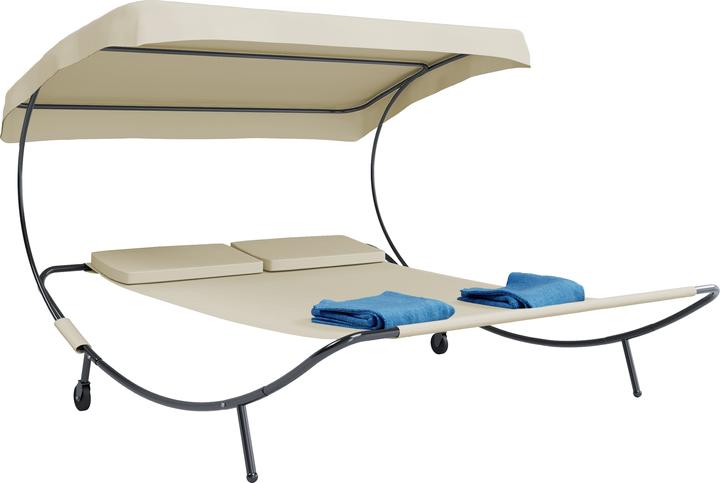 Produktbild VCM Doppelliege Gartenliege (200 cm)