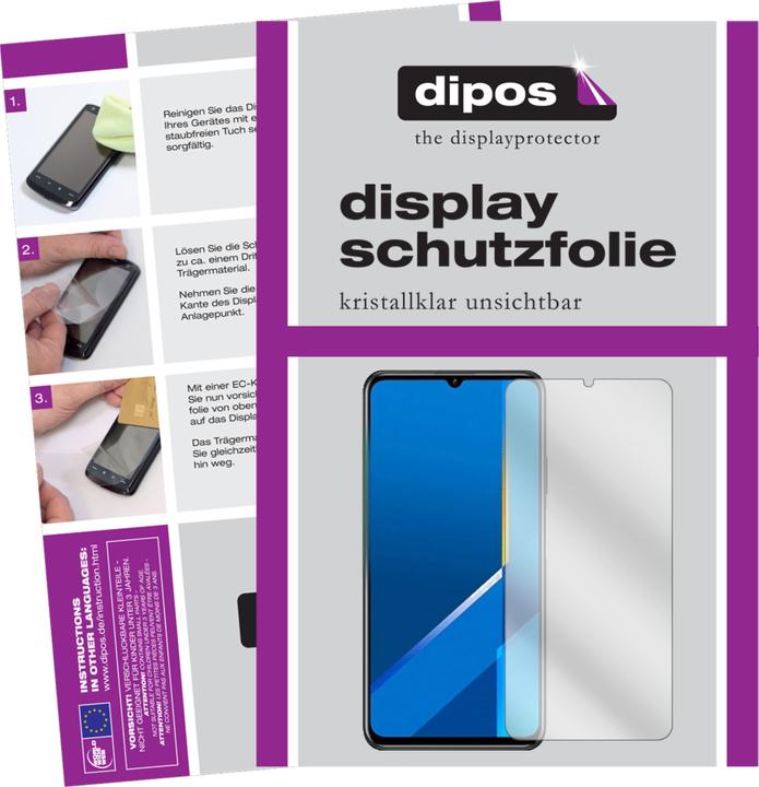 Produktbild Dipos Displayschutzfolie Crystalclear (6 Stück, Honor X10 Max 5G)