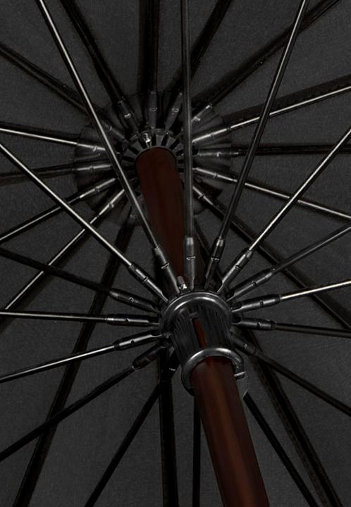 Produktbild Maxte Regenschirm - Kompakt - Manuelle Öffnung - 102 cm - Schwarz