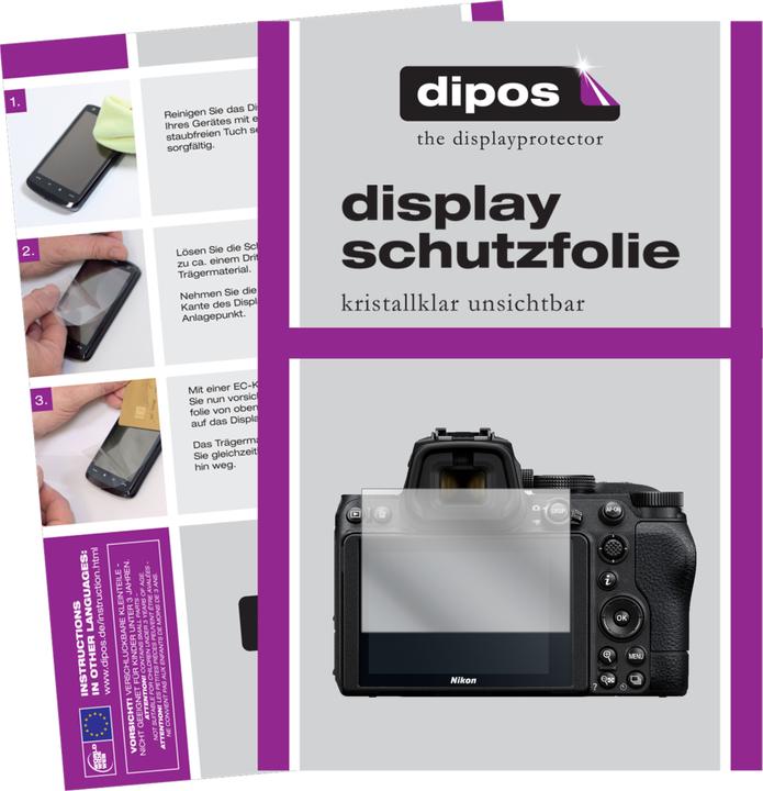 Produktbild Dipos Displayschutzfolie Crystalclear (Displayschutz, Nikon Z5)