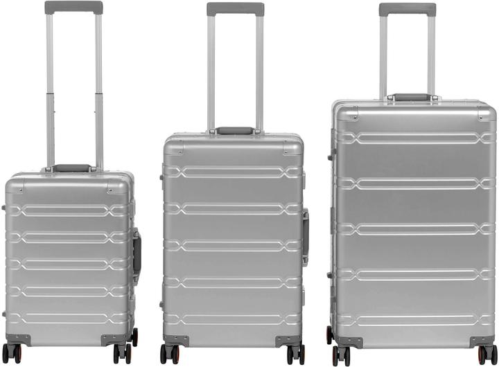 Koor Reisekoffer Aluminium 40 L, Silber (40 l)