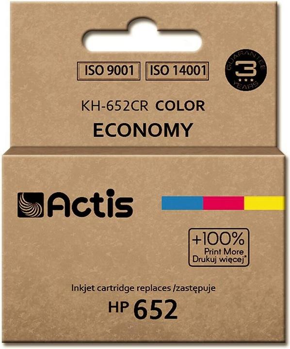 Factis KH-652CR color ink cartridge for HP 652 F6V24AE replacement - Kompatibel - Tinte (M, C, Y)