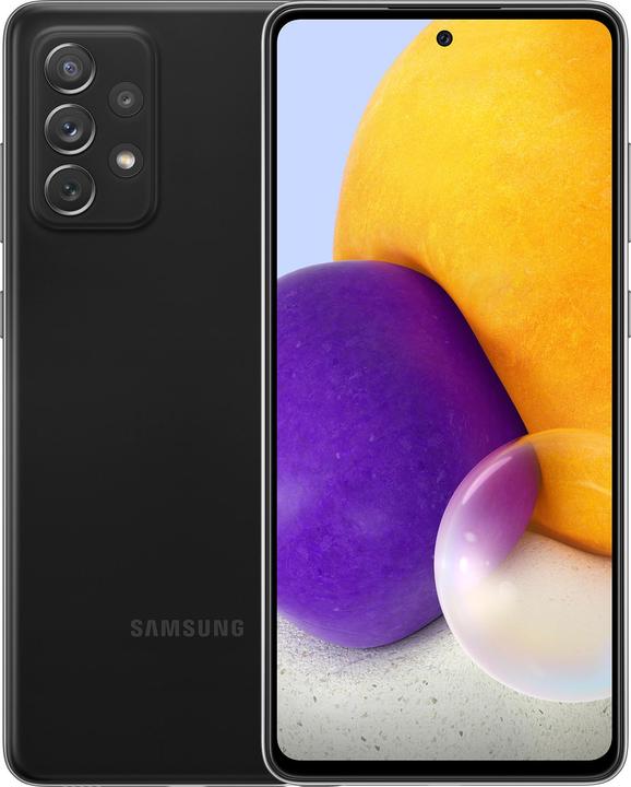 Samsung Galaxy A72 EU (128 GB, Black, 6.70", Dual SIM, 4G)