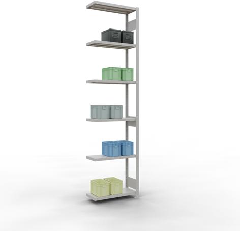 Immagine prodotto Schulte Lagertechnik MULTIplus250 sistema di alloggiamento aggiuntivo senza bulloni con bulloni di lunghezza