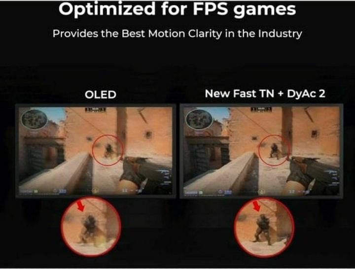 Productafbeelding BenQ ZOWIE XL2586X+ 24.1IN 62.18CM (1920 x 1080 Pixels, 24.10")