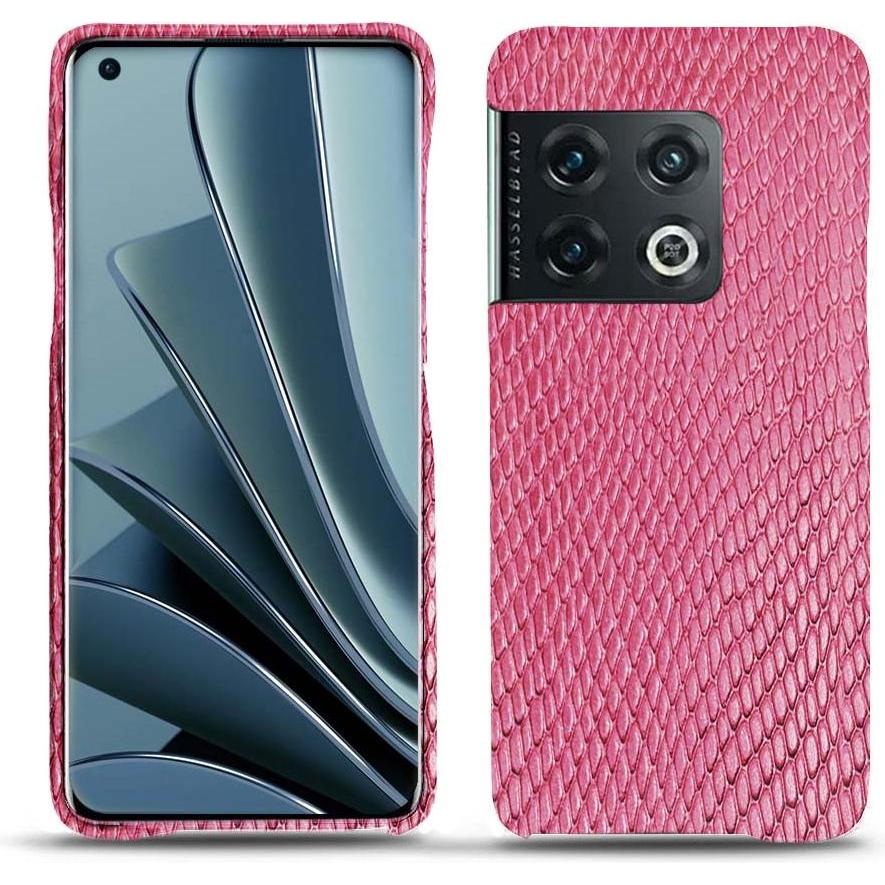 Noreve Lederschutzhülle (OnePlus 10 Pro), Smartphone Hülle, Rosa