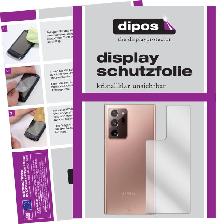 Produktbild Dipos Displayschutzfolie Crystalclear (Samsung Galaxy Note 20 5G)