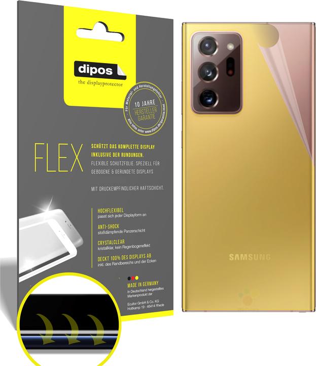 Produktbild Dipos Displayschutzfolie Full-Cover 3D (Samsung Galaxy Note 20 5G)