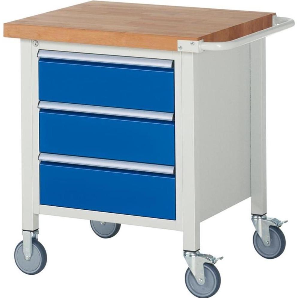 RAU, Banco da lavoro, F. Werkbank Modell 8157 B 750xT 700xH 880mm (75 cm, 70 cm)