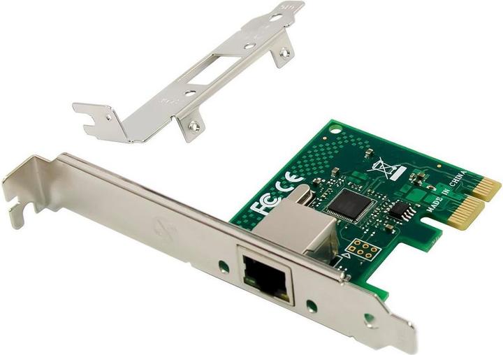 Actual product image MicroConnect MC-PCIE-WGI210AT Network Card Built-in Ethernet 2500 Mbit/s (Ethernet, Mini PCI Express)