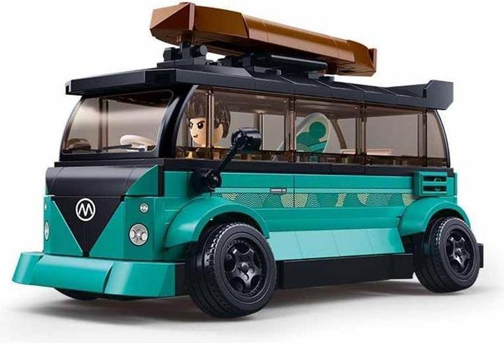 Actual product image Sluban SL96061 - Leisure bus "Surfing" (276 pieces)