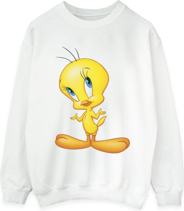 Actual product image Looney Tunes Womens/Ladies Tweety Standing Sweatshirt (S)