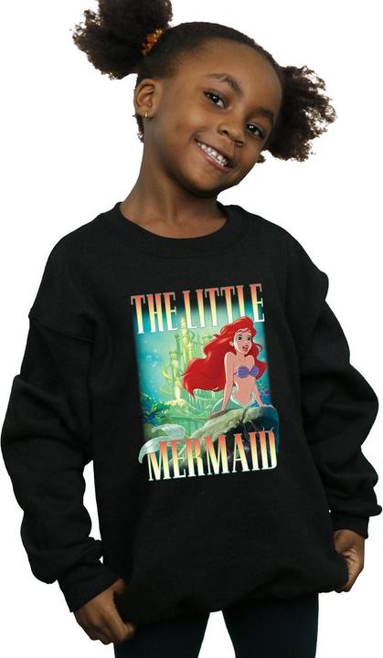 Produktbild The Little Mermaid Girls Ariel Montage Sweatshirt (152, 158)