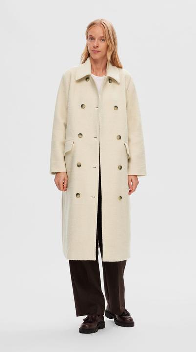 Actual product image Selected Femme Double breasted wool coat (42)