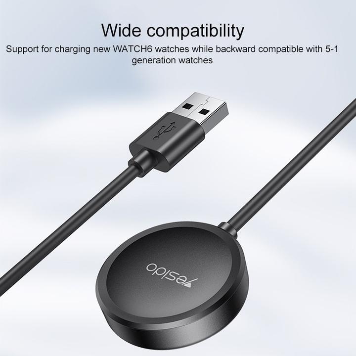 Actual product image Yesido USB-A charger Galaxy Watch