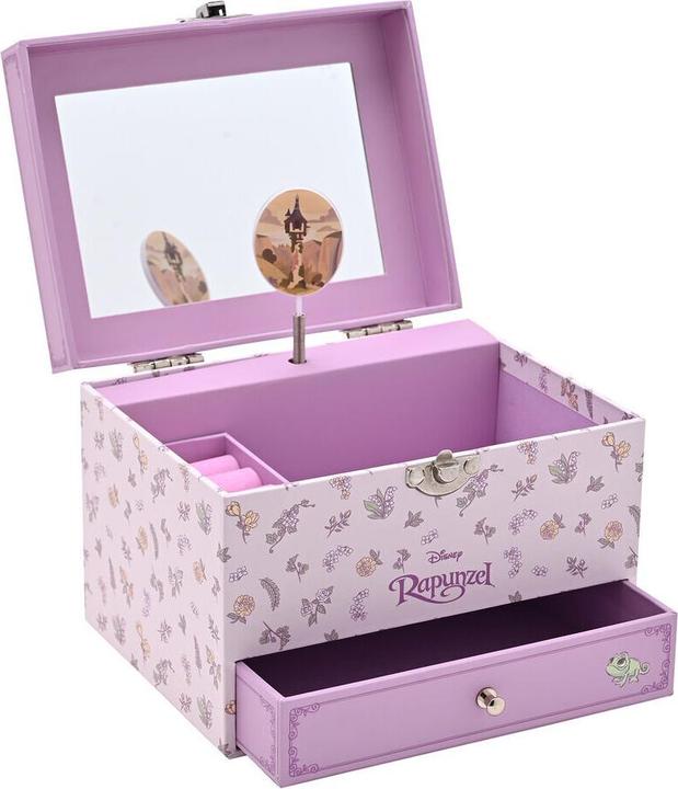 Actual product image Widdop Disney Princess Rapunzel musical jewellery box
