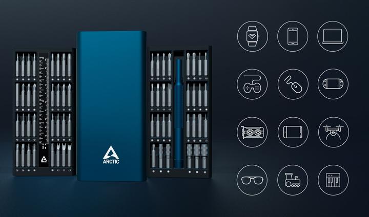 Productafbeelding Arctic Precisieschroevendraaier (Gleuf, Tri-Wing, Pin-torx)