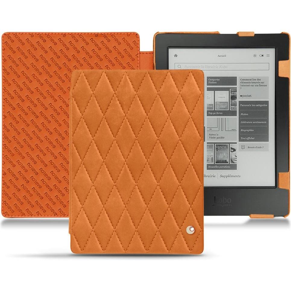 Noreve Lederschutzhülle horizontal (Aura H2O), Tablet Hülle, Orange
