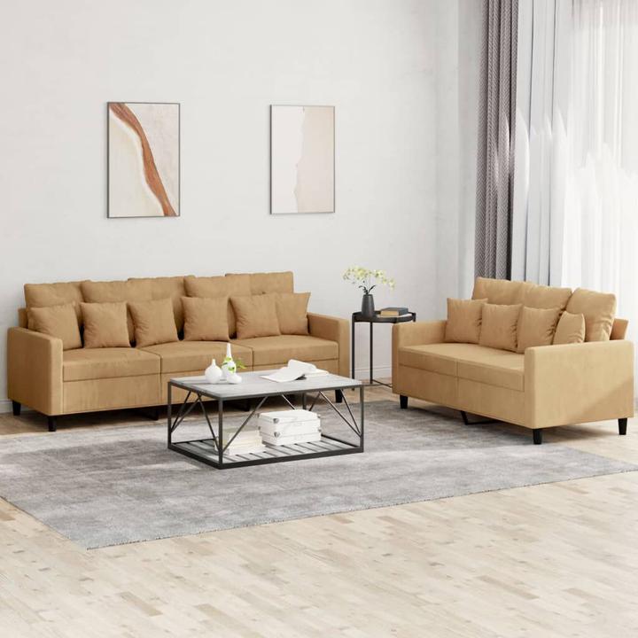Produktbild vidaXL Sofagarnitur (2-Sitzer, 3-Sitzer)