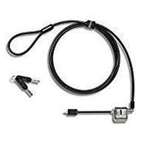 Lenovo Kensington MiniSaver cable lock, Notebook Security, Schwarz, Silber