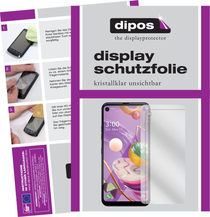 Produktbild Dipos Displayschutzfolie Crystalclear (LG Q70)