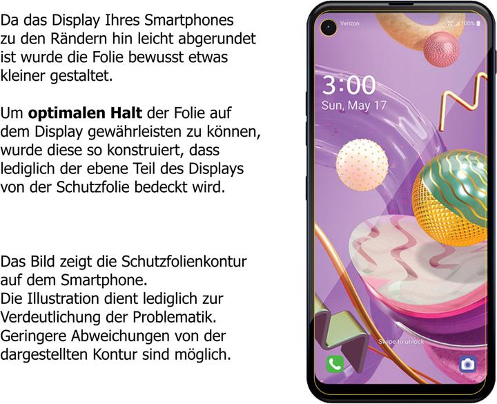 Actual product image Dipos Screen Protector Anti-Glare (1 Piece, LG Q70)