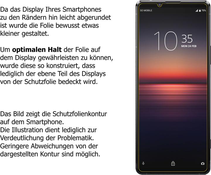 Dipos 6x Pellicola Protettiva Antiriflesso Per Sony Xperia 1 II – Opaca, Anti-Impronta, Made In Germany - 4