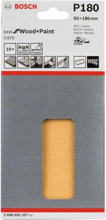 Immagine prodotto Bosch Zubehör C470 Best for Wood and Paint (180)