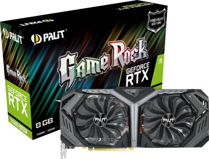 Image du produit Palit GeForce RTX 2080 Super GameRock Premium (8 Go)