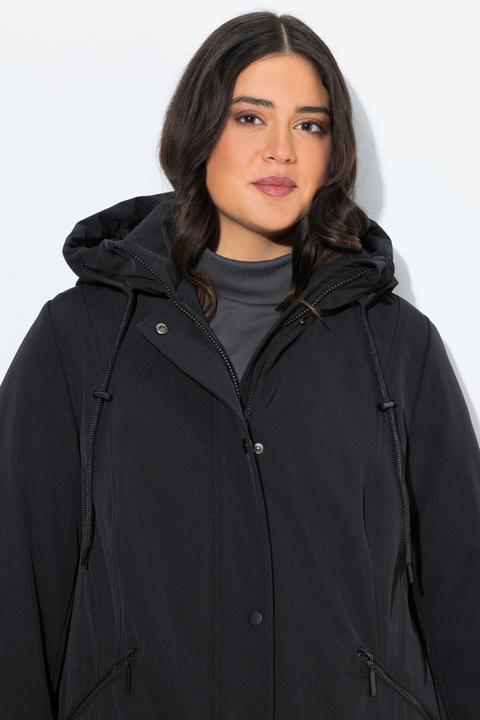 Actual product image Ulla Popken HYPRAR Triple Function Weather Proof Coat (56)