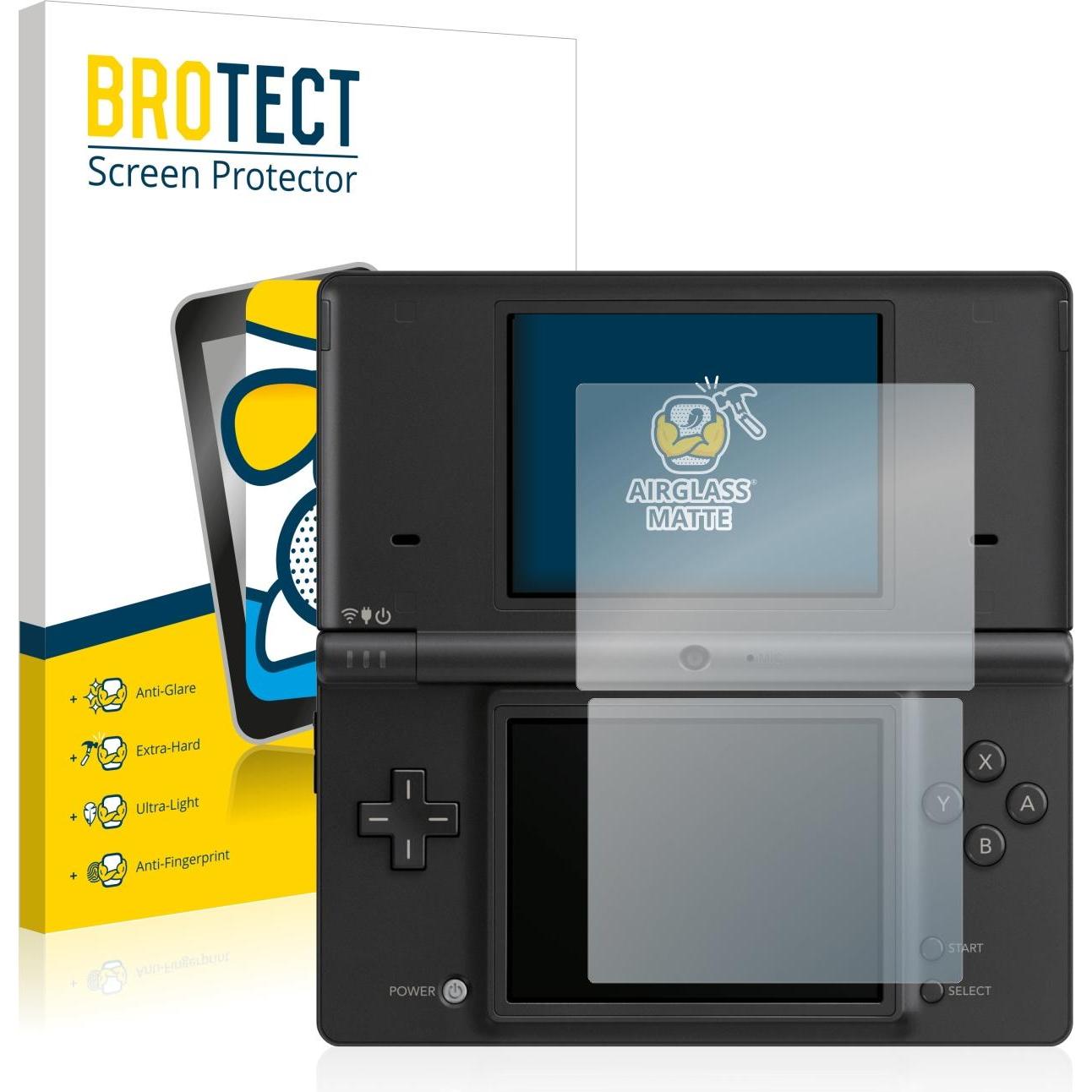 Thumbnail - BROTECT AirGlass Panzerglasfolie Matt (DSi XL), Weiteres Gaming Zubehör, Grau