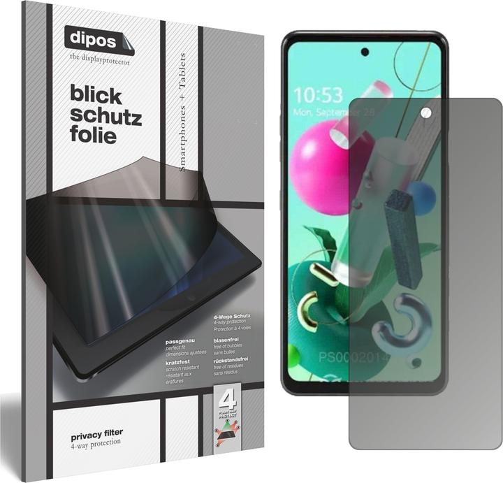 Produktbild Dipos Blickschutzfolie 4-Way Privacy (LG Q92)